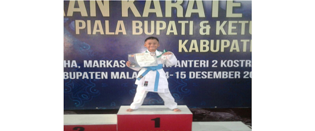 Haidar, Siswa Kelas IV Ini Ingin Jadi Juara Karate Dunia