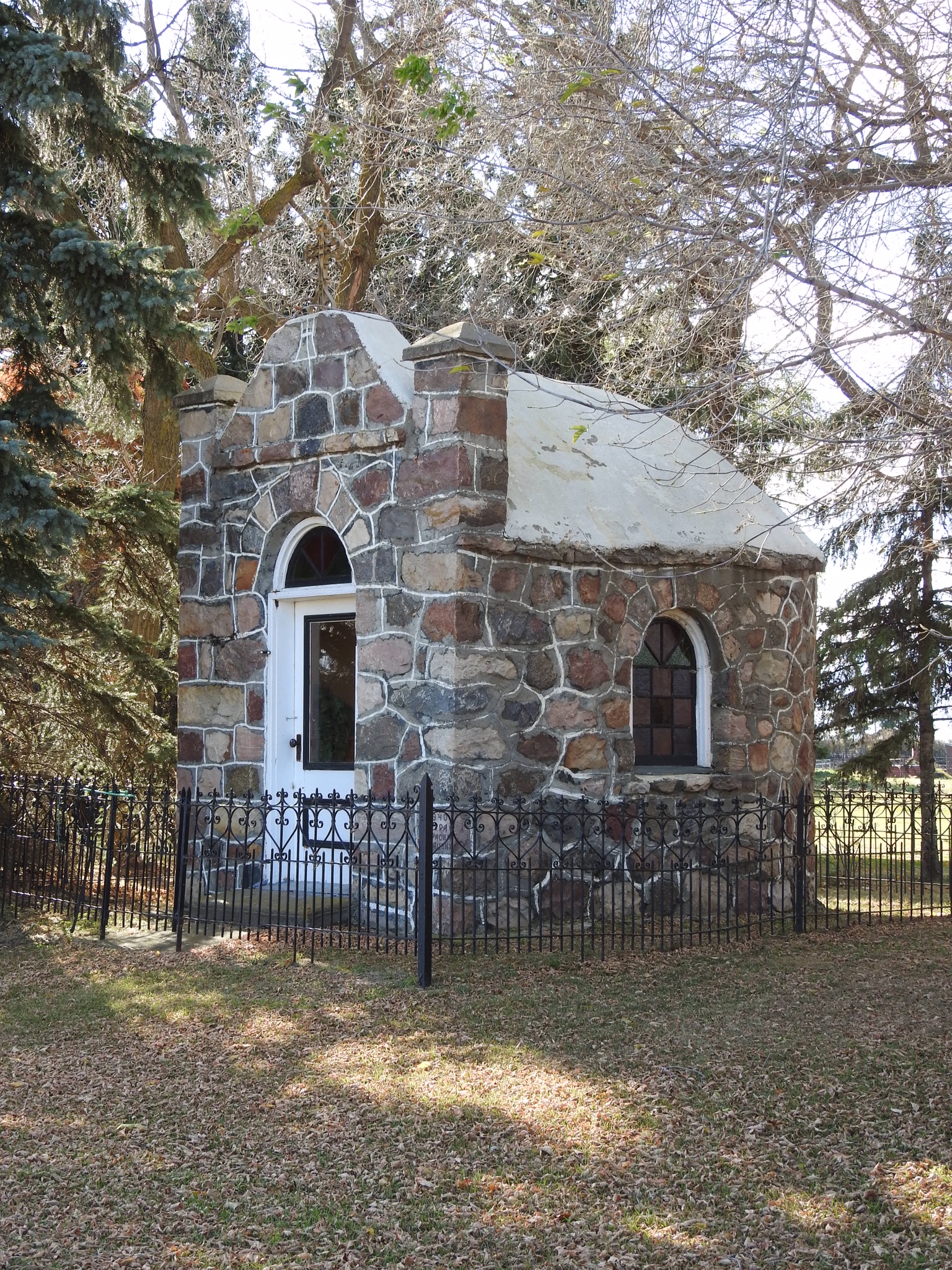 The view from here: Little Stone Chapel