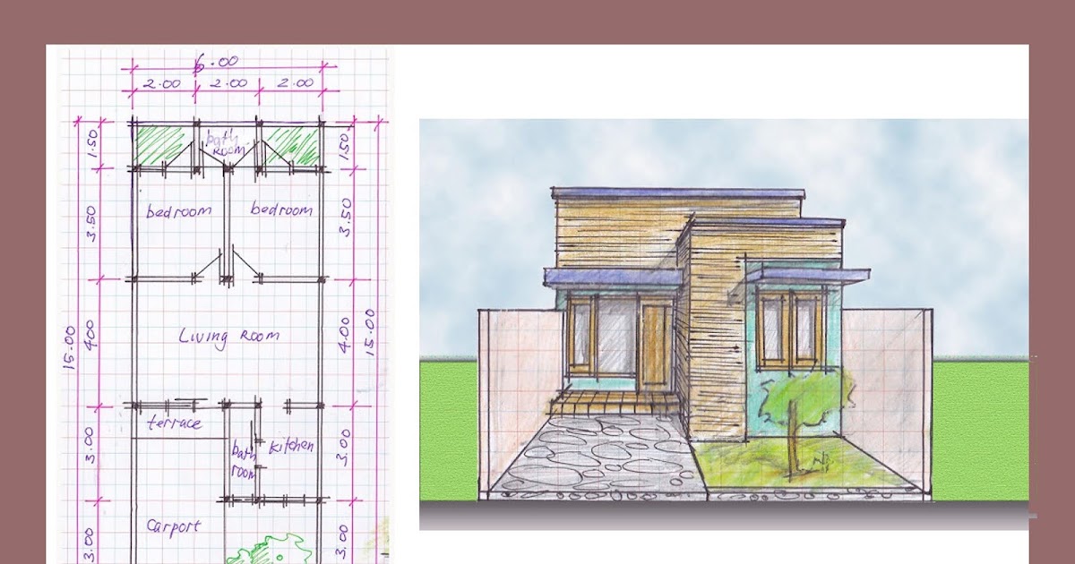HOUSE PLANS FOR YOU HOUSE PLAN OF 60 SQUARE METERS