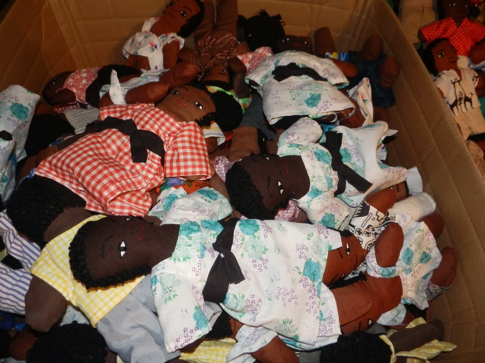 Dolly Donations Hundreds and hundreds of dolls for children in Haiti!