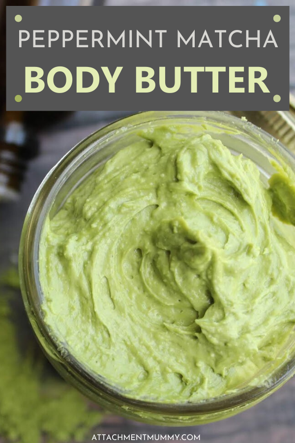 Peppermint and Matcha Green Tea Body Butter
