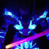 HG Unicorn Gundam Blue Psycho Frame version with LED Custom Build