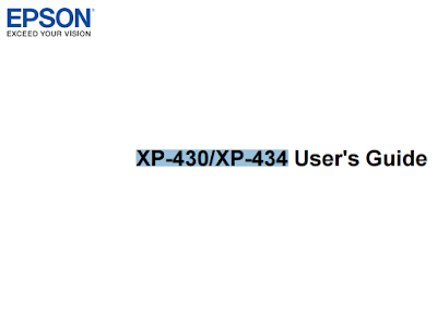 Download Epson Expression Home XP-430/XP-434 Manual Epson Expression Home XP-430/XP-434 Manual