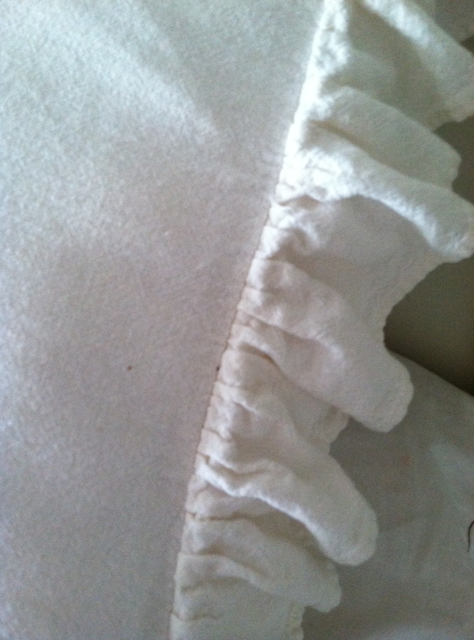 Cindy's fractured fairy tale Bleaching a Linen Duvet and Shams, From