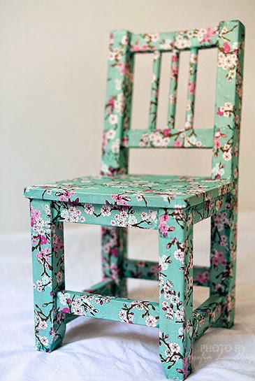 silla decoupage idea diy silla decoupage idea diy