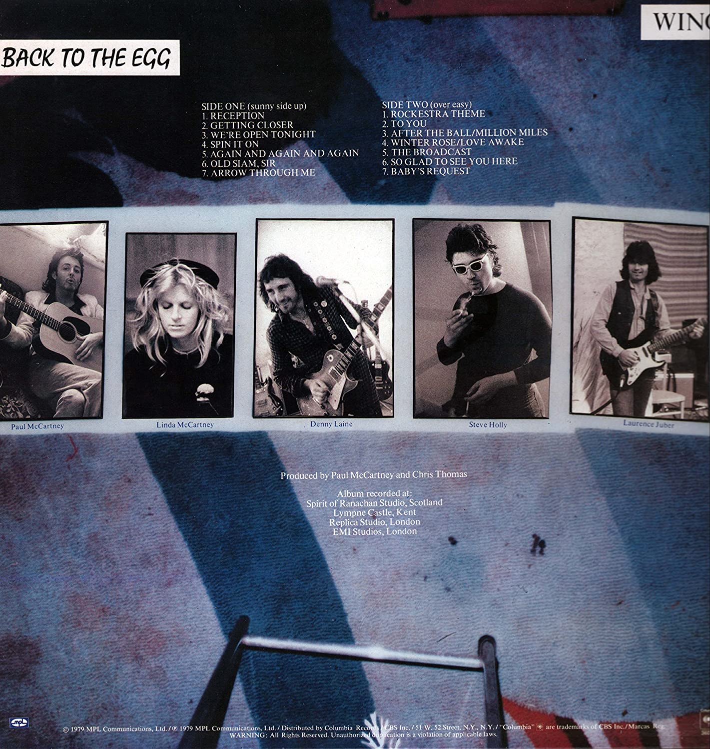 Classic Rock Covers Database Paul McCartney & Wings Back to the Egg (1979)