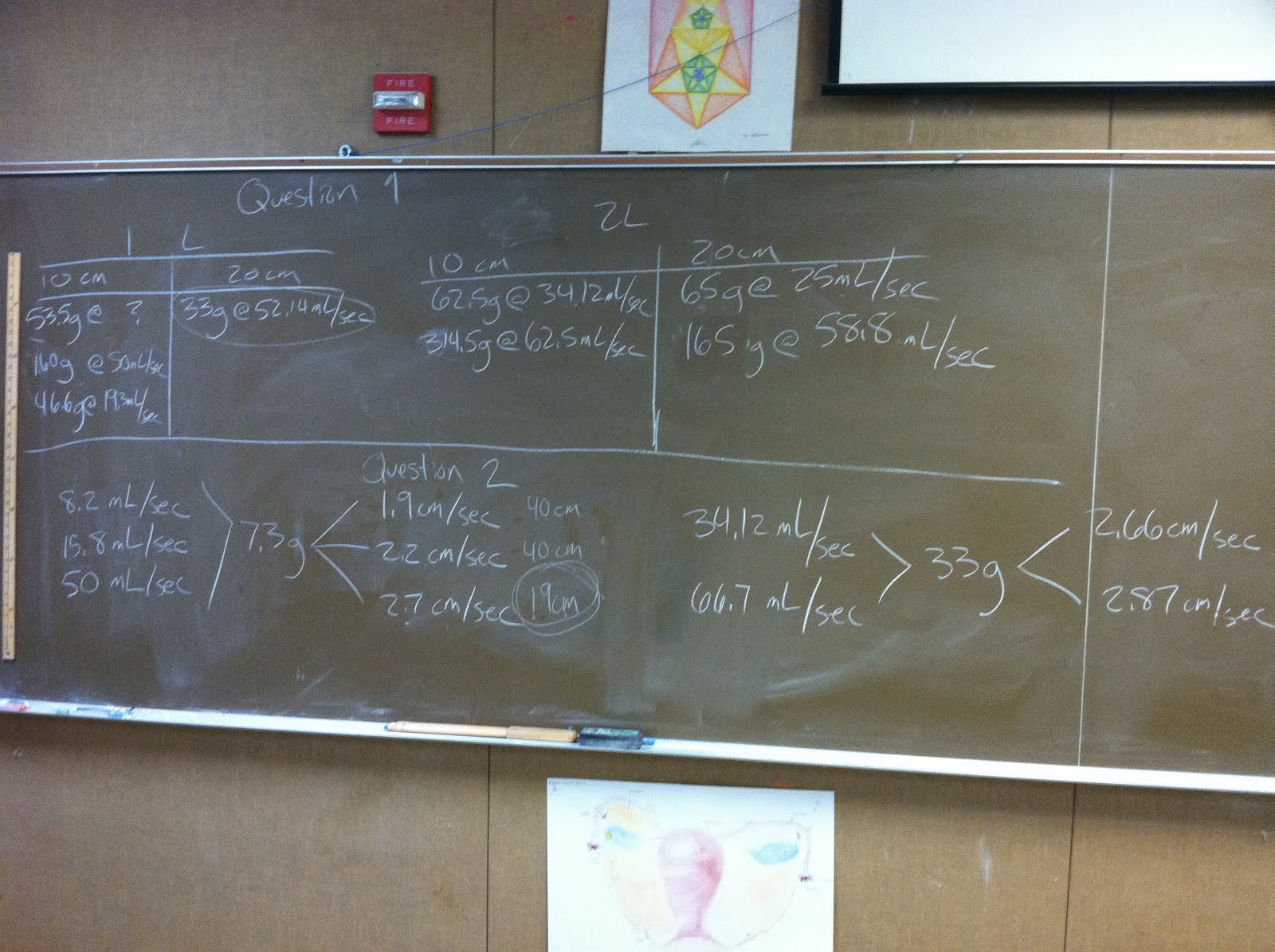 PWS Physics Q1 and Q2