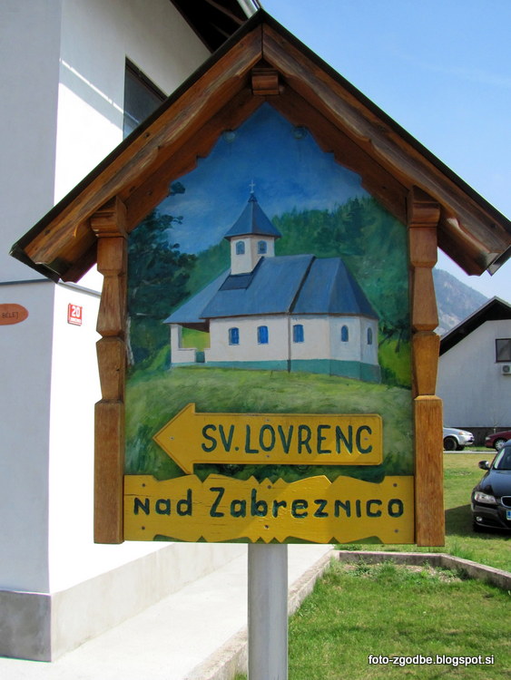 Zabreznica pri Žirovnici cerkev sv. Lenarta