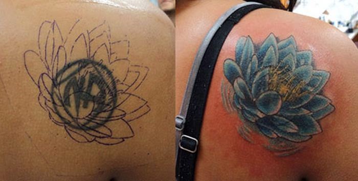 The Best Cover-up Tattoos ~ Damn Cool Pictures