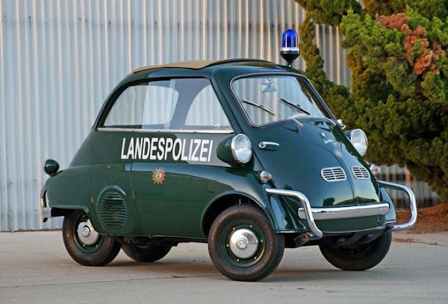 BMW Isetta Police car