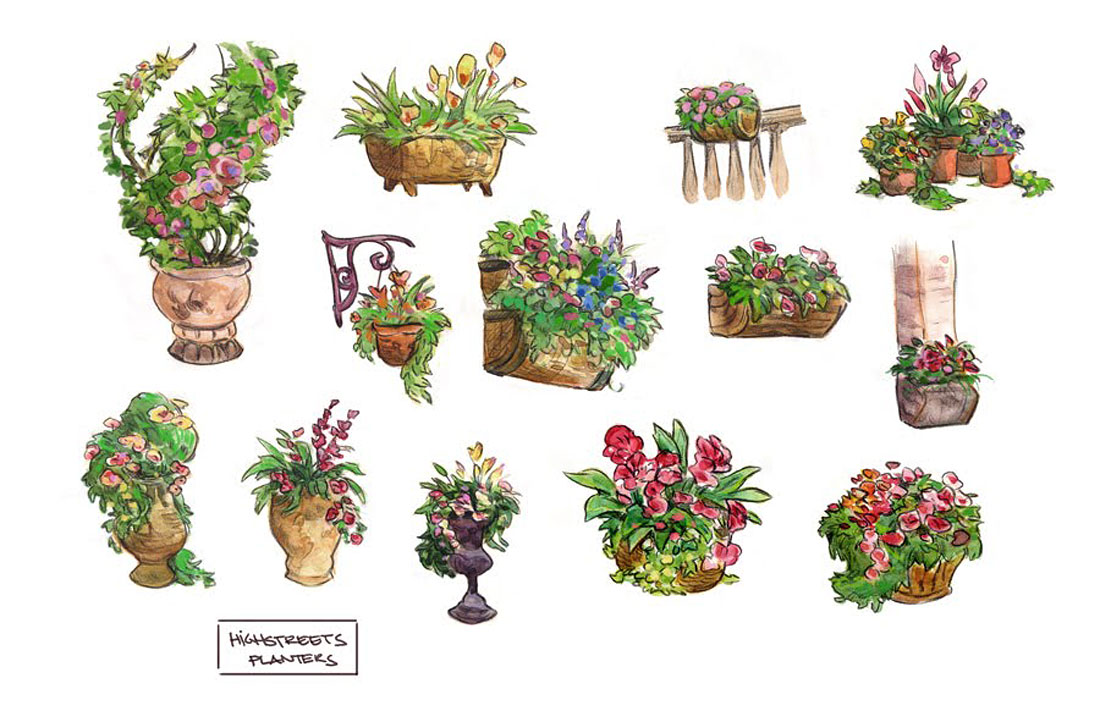 Living Lines Library: Tangled (2010) - Visual Development: Props