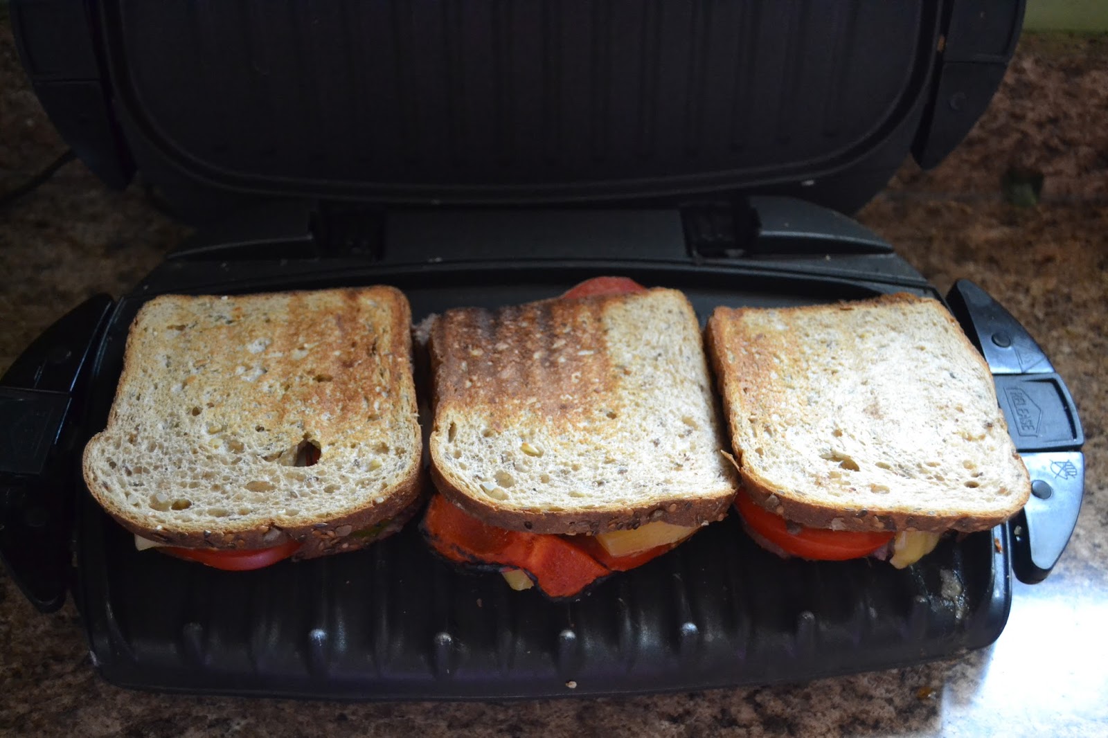 Grilled Vegetable Sandwich with Black Bean Hummus The Nutritionist