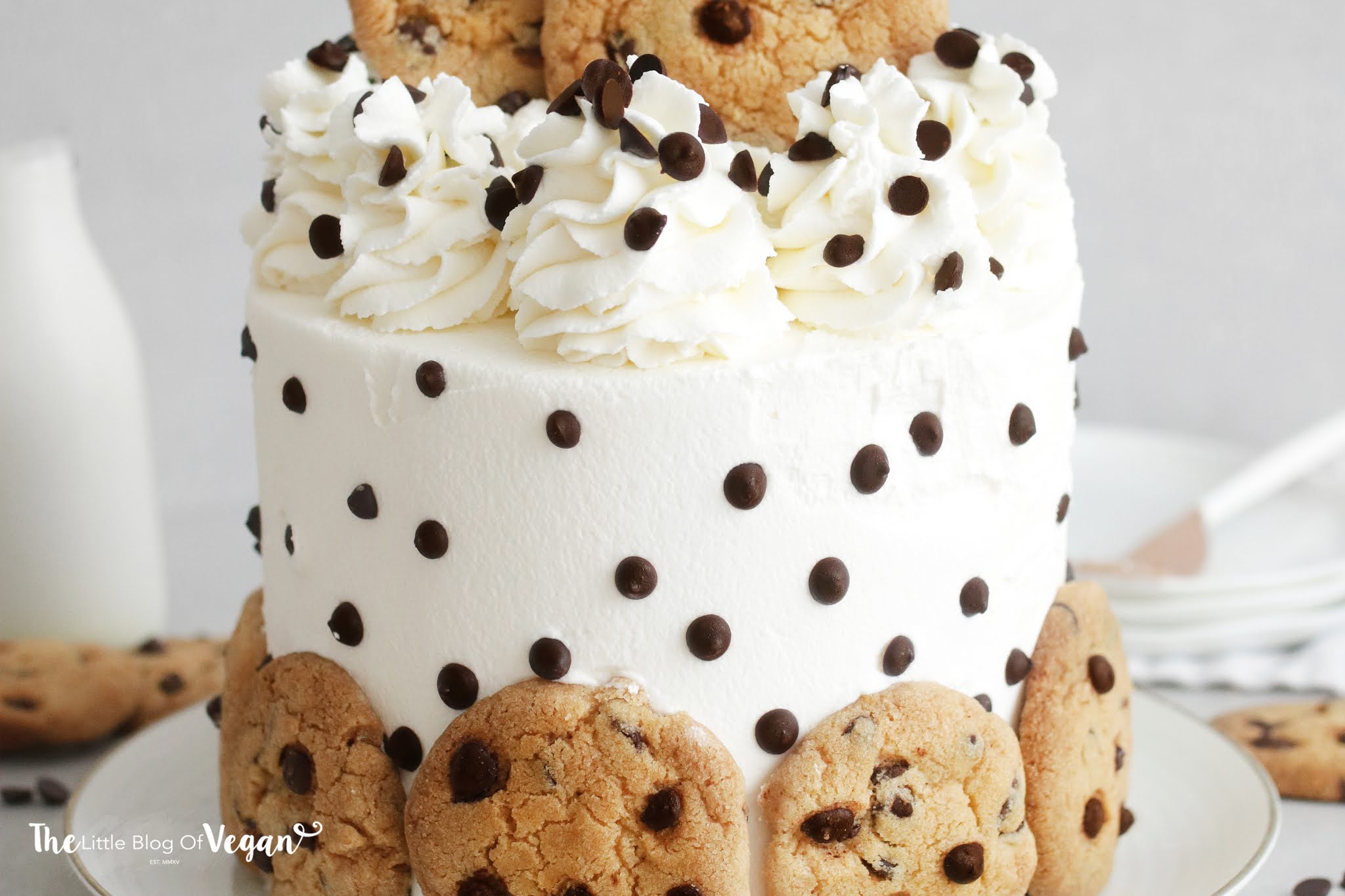 Easy Chocolate Chip Cookie Cake