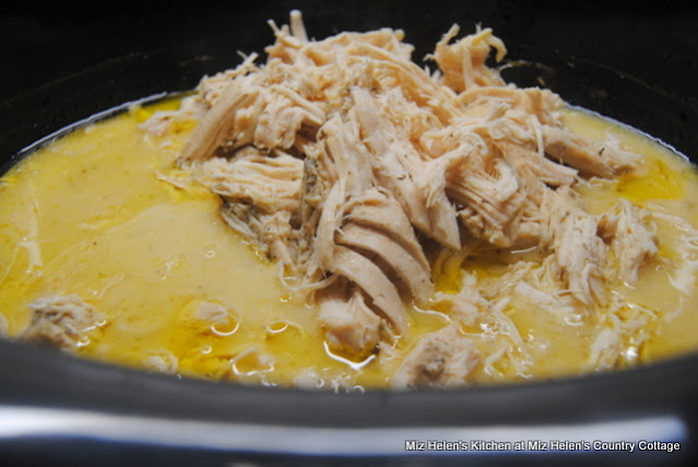 Slow Cooker Chicken & Noodles at Miz Helen's Country Cottage