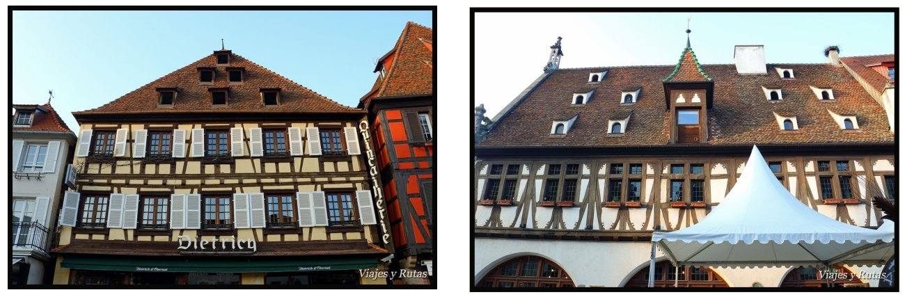 Casas típicas de Obernai, Alsacia