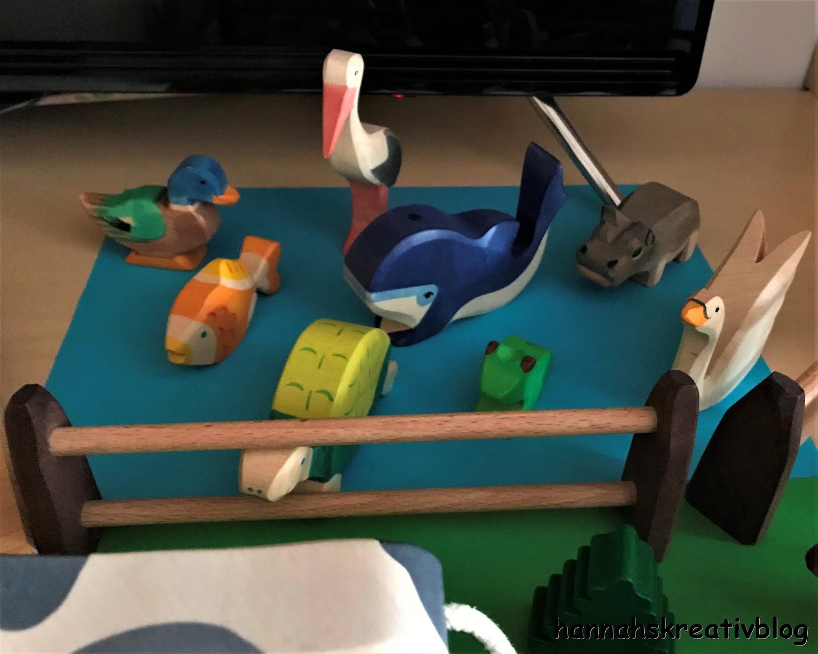 Hannahs Kreativblog Meine Bunte Weihnachtskrippe