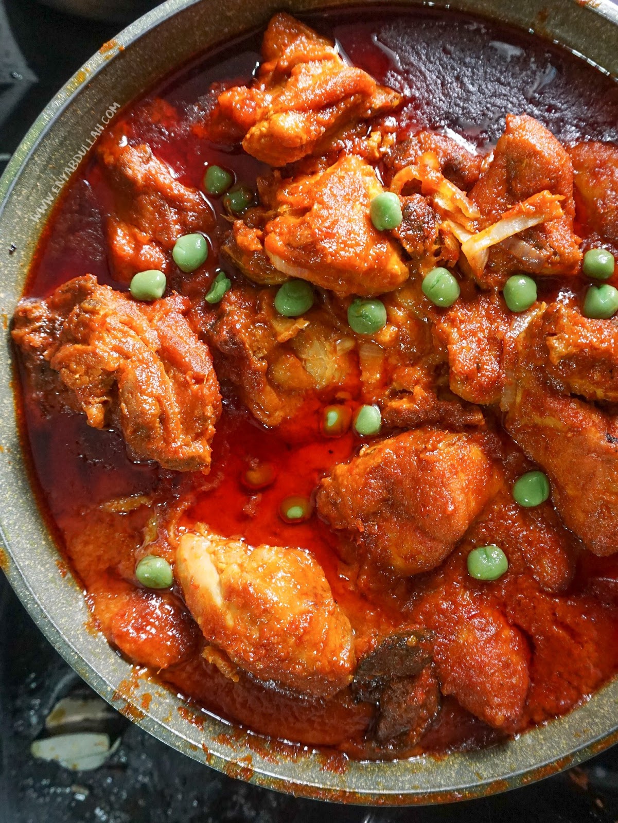 Resepi ayam masak merah kenduri utara