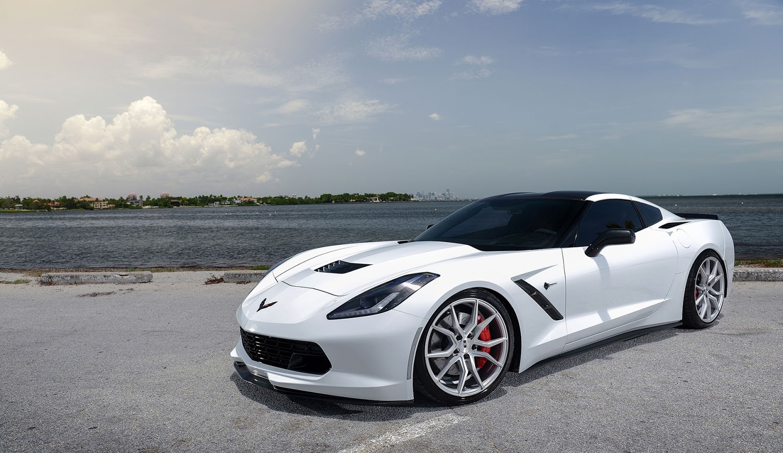 Chevrolet Corvette c7 White
