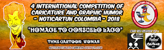 4 International Competition of Caricature and Graphic Humor- Noticartun 2018 Colombia