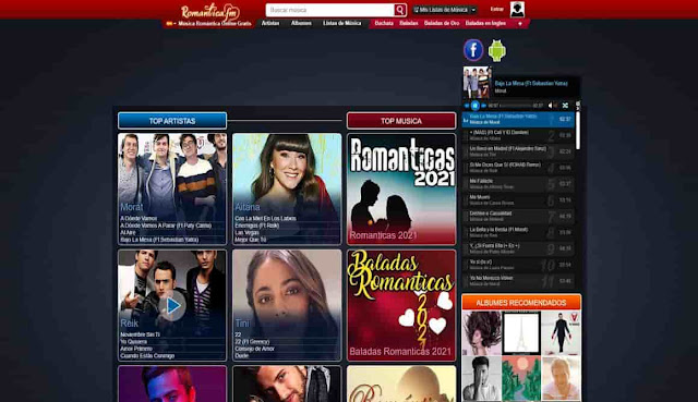 radio online de musica romantica