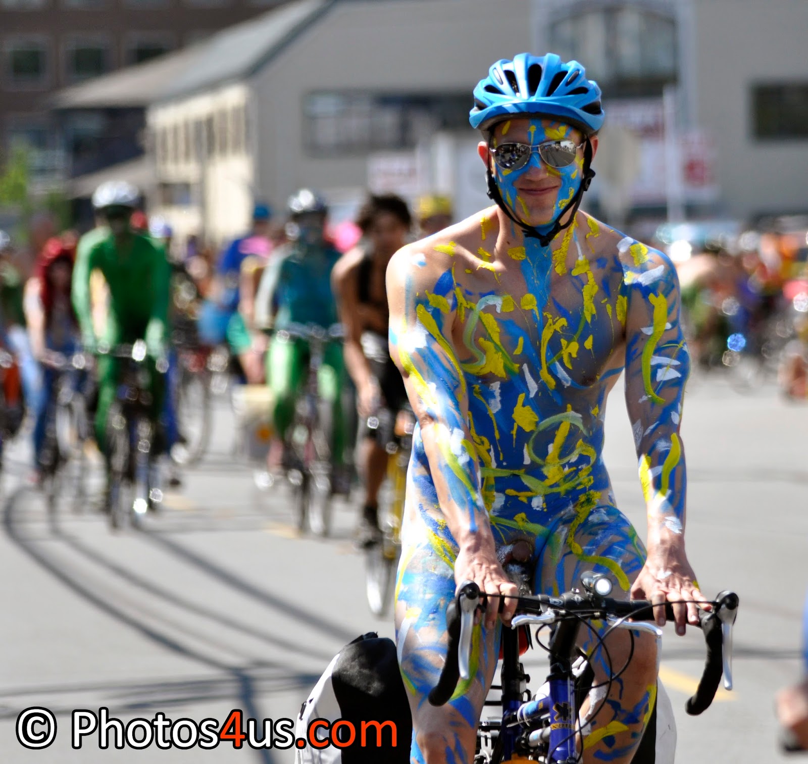 bike body painting