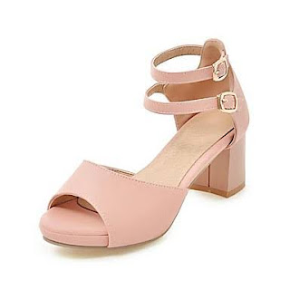blush pink prom shoes