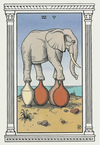 4 of Cups -  Alchemical Tarot