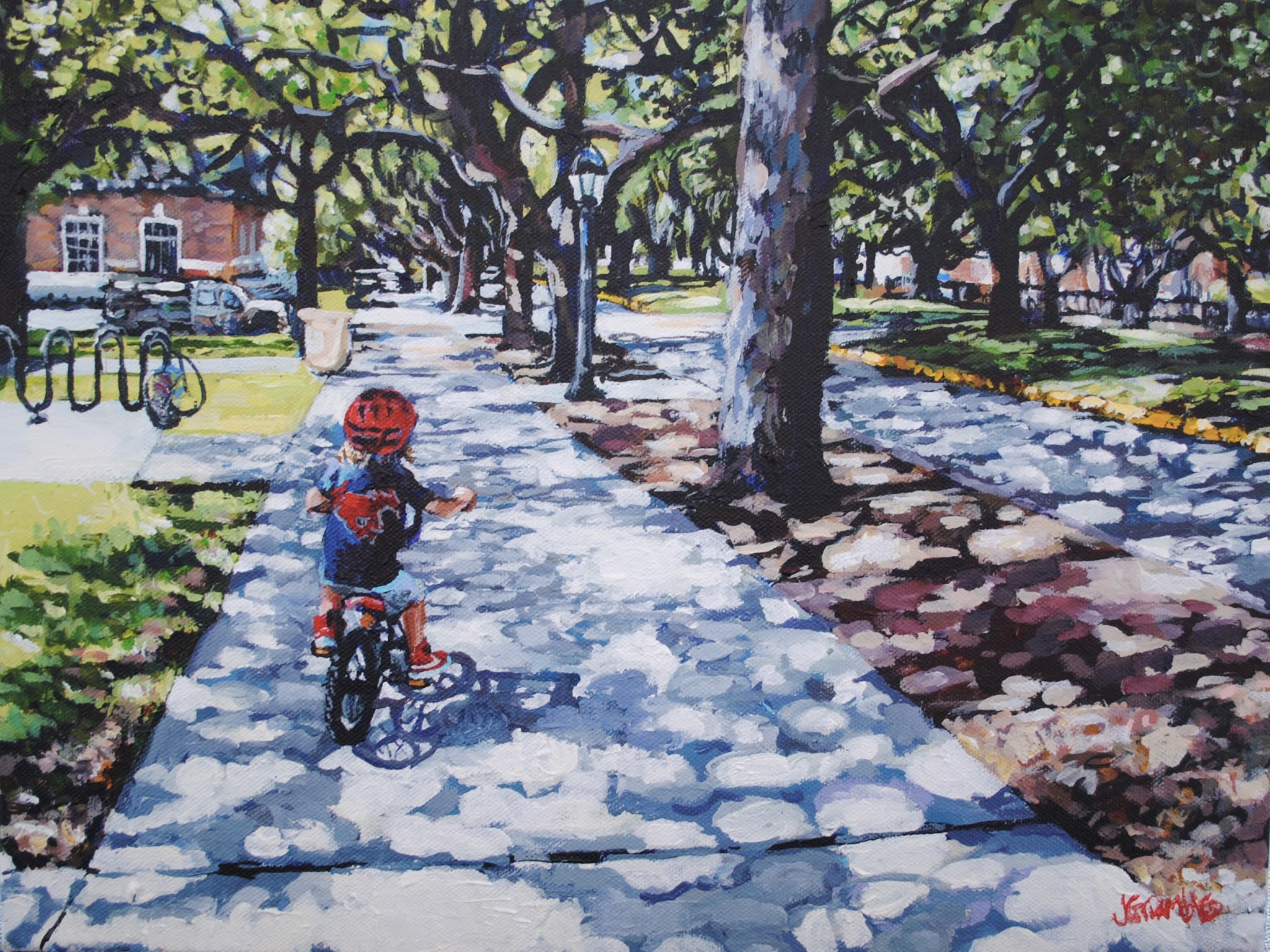 "TCK at SMU", 12x16, Commission 