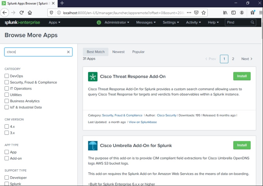 cisco networks app for splunk enterprise cisco networks app for splunk enterprise