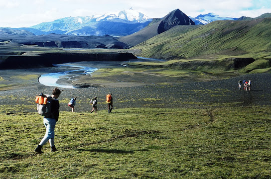 Dick Phillips tour, Iceland 1977: between Hvanngil and Krokur