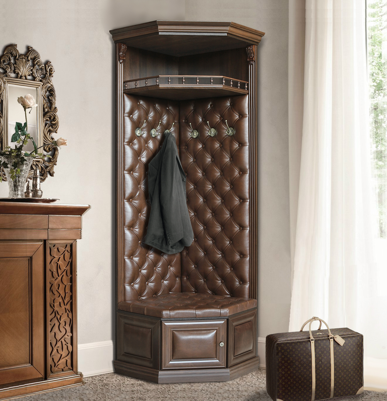 35 Creative Small Corner Wall Decor Units