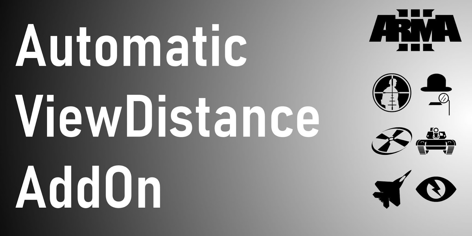 動作に応じて視界距離を変える Arma 3 の Automatic ViewDistance MOD が v0.8.5 で挙動の調整 弱者