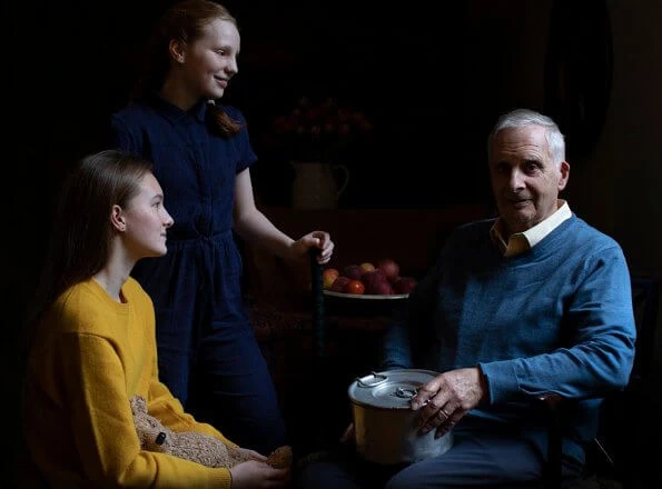 Kate Middleton met two Holocaust survivors, Steven Frank and Yvonne Bernstein. Holocaust Memorial Day Trust and Royal Photographic Society