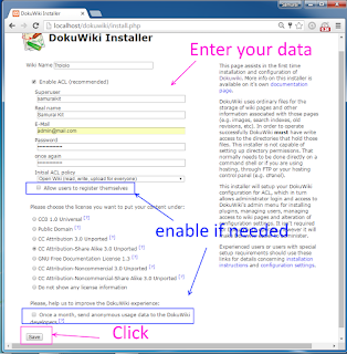 Install DokuWiki on windows ( XAMPP + php7 ) tutorial 7