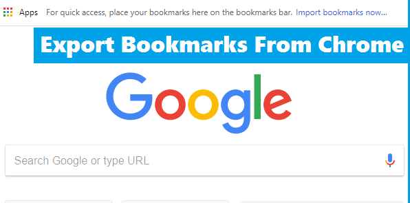How to export bookmarks from chrome with pictures