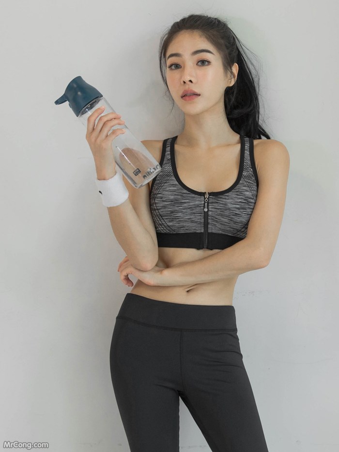 The beautiful An Seo Rin shows off her figure with a tight gym fashion (273 pictures) photo 7-17