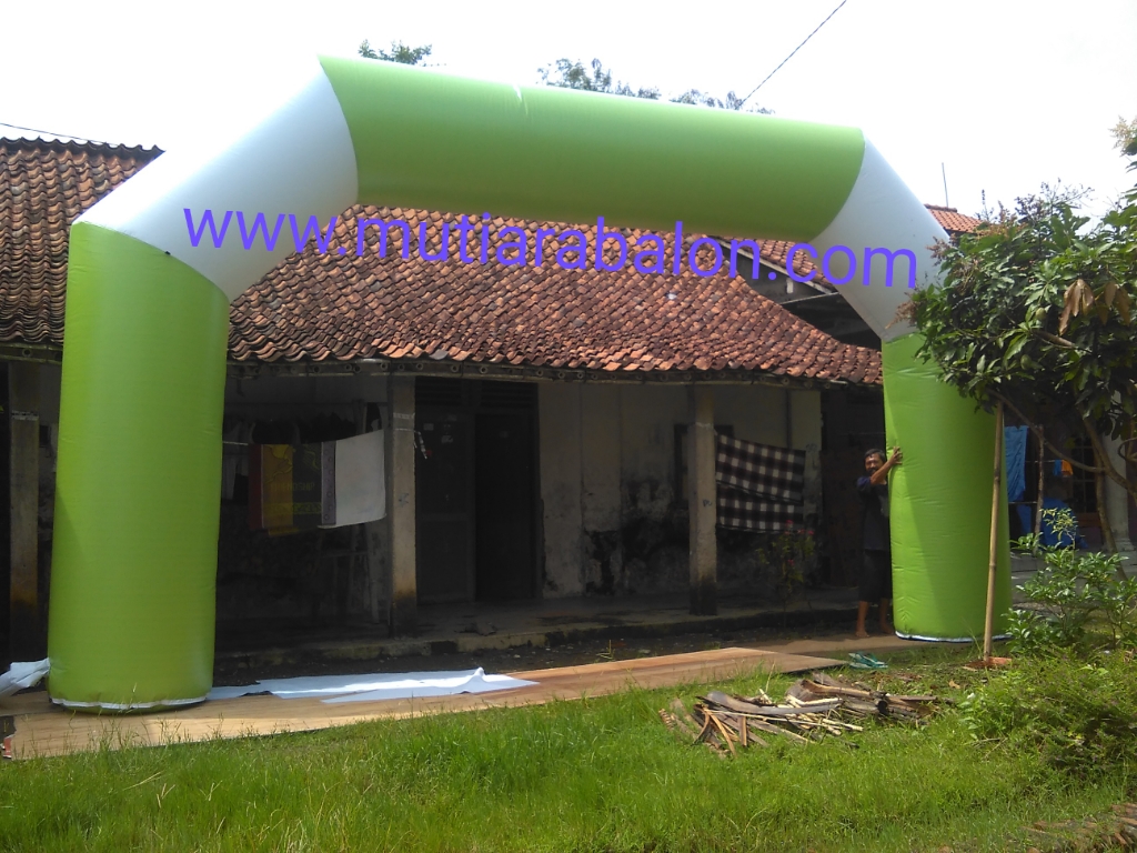 DEKORASI BALLON JAKARTA: balon gate start finish / purwokerto