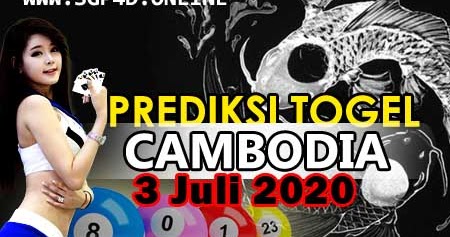 Prediksi Togel Cambodia 3 Juli 2020 Prediksi Togel Sgp 4d Prediksi Hk Prediksi Sydney Prediksi Togel Hari Ini