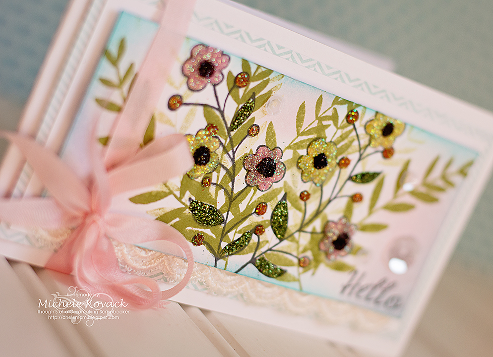 Thoughts of a Cardmaking Scrapbooker! Stamping, Glitter, and Favecrafts!