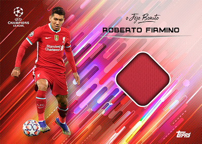 Topps UEFA Champions League Roberto Firmino Box 'O Jogo Bonito'  Lot of 2!