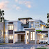 3348 sq-ft contemporary modern residence rendering