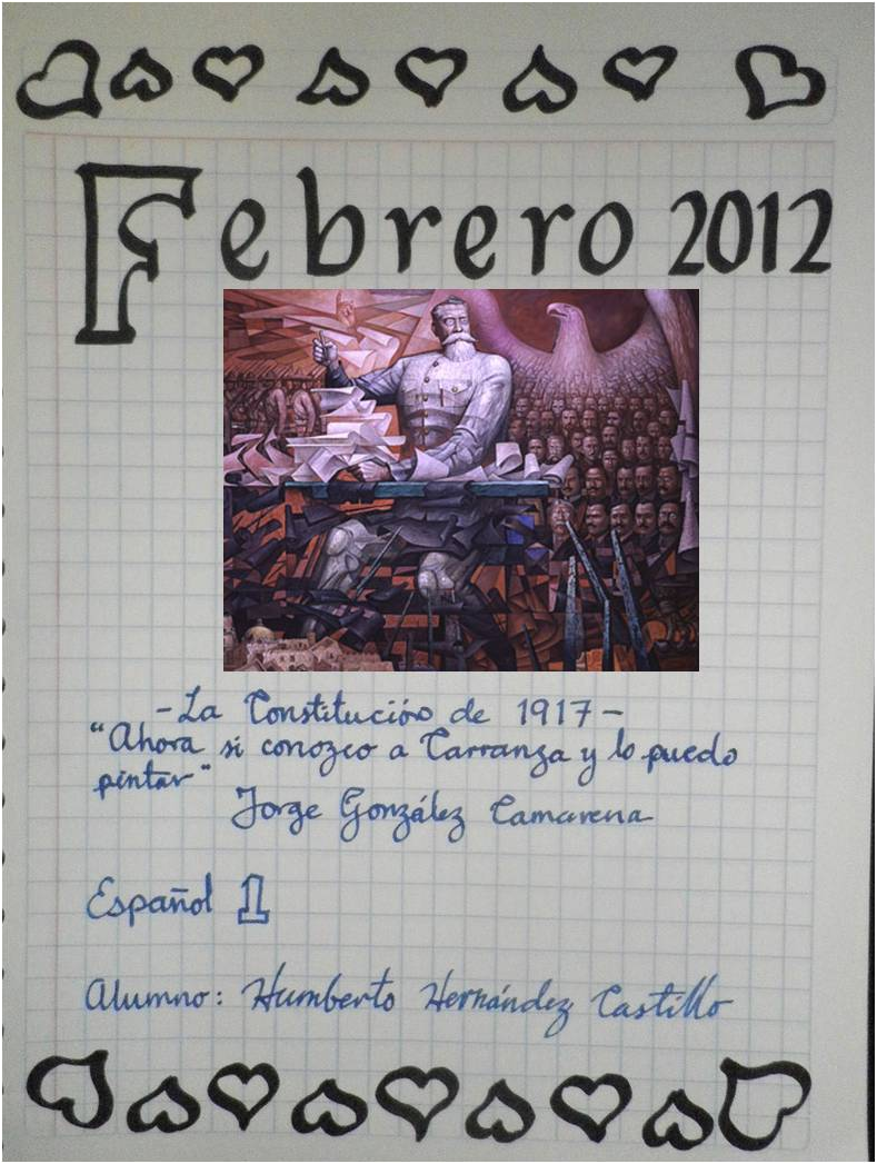 Español Secundaria CMR: Portada Febrero 2012