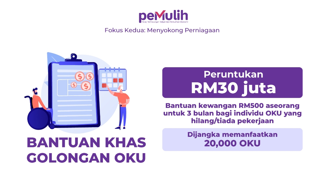Bantuan Kewangan Khas OKU PEMULIH