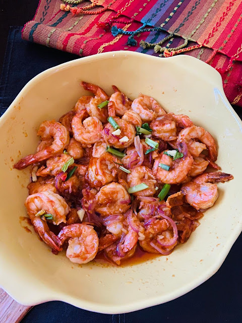 Bong Mom's CookBook: Chili Garlic Shrimp