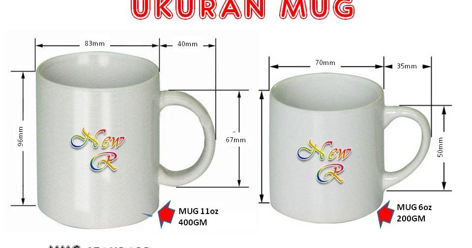 Penting 40+ Ukuran Desain Mug Adalah