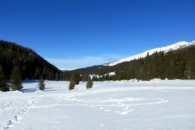 Passo Monte Croce a Malga Nemes e Klammbach in inverno