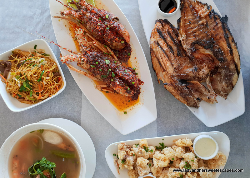 Seafood Feast in Paluto Restaurant by Chef Boy Logro Lady & her Sweet