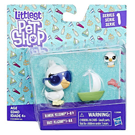 Littlest Pet Shop Series 1 Pet Pairs Daisy Pelicano (#1-88) Pet