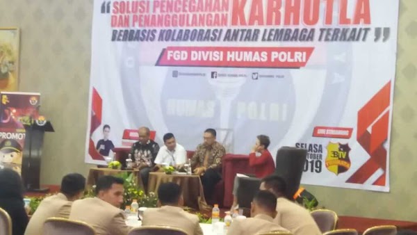 FGD Pencegahan dan Penanggulangan Karhutla Digelar FGD Pencegahan dan Penanggulangan Karhutla Digelar
