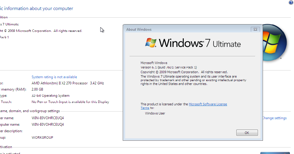 Сборка 7601 активатор. Windows 7 Ultimate. Windows 7 Ultimate 2009. Windows 7 Ultimate Key. Windows 7 Ding.